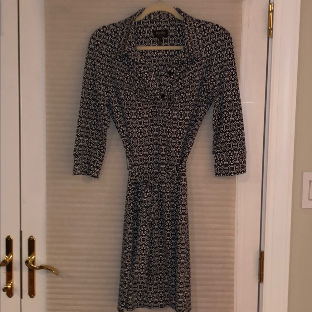 Laundry three quarter sleeve dress